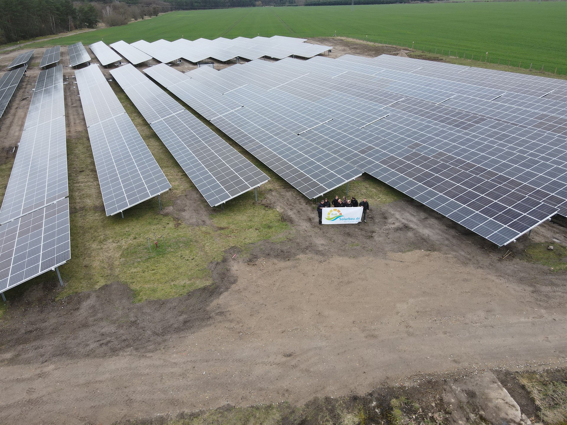 Photovoltaik-Referenzanlage von BuB Solarbau